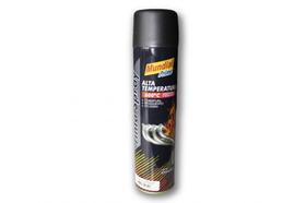 Tinta spray preto fosco (alta temperatura)