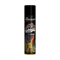 Tinta Spray Preto Fosco Alta Temperatura Radcolor Radnaq 400ml