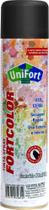 Tinta spray preto fosco fortcolor uso geral 400ml/250g