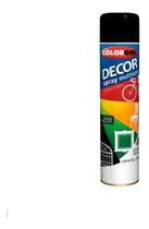Tinta Spray Preto Fosco Jet Colorgin Original Tinta Spray Preto Fosco Jet Colorgin Original