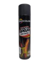 Tinta spray preto fosco radcolor 400ml