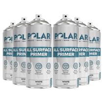 Tinta spray primária Polar All Surface Matte White 400 mL x 6