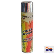 Tinta Spray Radcolor Efeito Metalizado Cromado 400 ml Radnaq RC2127