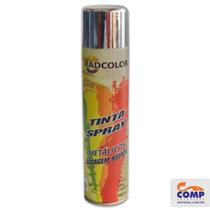 Tinta Spray Radcolor Efeito Metalizado Cromado 400 ml Radnaq RC2127 Tinta Spray Radcolor Efeito Metalizado Cromado 400 ml Radnaq RC2127