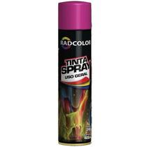 Tinta Spray Rosa Acrilica Uso Geral Radcolor 400ml RC2143 Tinta Spray Rosa Acrilica Uso Geral Radcolor 400ml RC2143