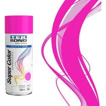Tinta Spray Rosa Fluorescente 350ml Tekbond