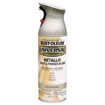 Tinta spray Rust-Oleum 249130 Níquel acetinado metálico 312 ml