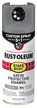 Tinta spray Rust-Oleum 376872 Custom 5 em 1 340g cinza acetinado