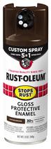 Tinta spray Rust-Oleum 376892 impede a ferrugem 340g de marrom brilhante