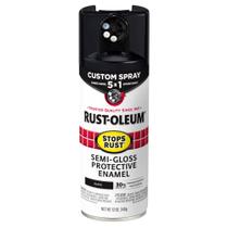 Tinta spray Rust-Oleum 376909 340ml preta semibrilhante