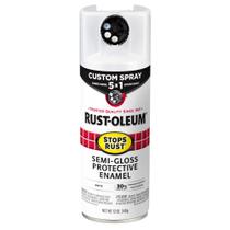 Tinta spray Rust-Oleum 376910 340ml branca semibrilhante