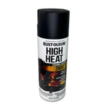 Tinta Spray Rust Oleum Alta Temperatura 1093C Preto Fosco 340g