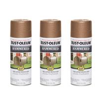 Tinta spray Rust-Oleum impede a ferrugem do cobre martelado 355mL x3