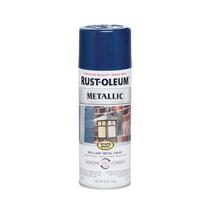 Tinta spray Rust-Oleum impede a ferrugem metálica azul cobalto 330 ml Tinta spray Rust-Oleum impede a ferrugem metálica azul cobalto 330 ml