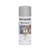 Tinta spray Rust-Oleum impede a ferrugem, níquel fosco metálico, 325 ml