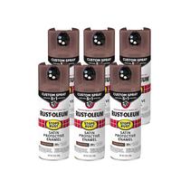 Tinta spray Rust-Oleum interrompe a ferrugem, cetim personalizado 5 em 1 de 355 ml Tinta spray Rust-Oleum interrompe a ferrugem, cetim personalizado 5 em 1 de 355 ml