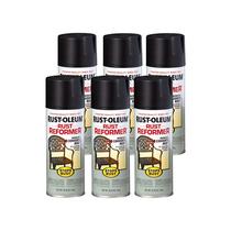 Tinta spray Rust-Oleum interrompe a ferrugem e ferrugem, reformador de ferrugem, 300 ml, preto
