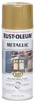 Tinta spray Rust-Oleum interrompe a ferrugem metálica Gold Rush 325 ml