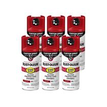 Tinta spray Rust-Oleum interrompe a ferrugem personalizada 5 em 1 355 ml vermelha Tinta spray Rust-Oleum interrompe a ferrugem personalizada 5 em 1 355 ml vermelha