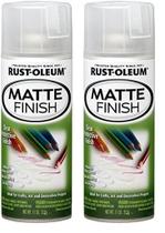 Tinta spray Rust-Oleum Specialty Matte Finish Clear 325 mL x2