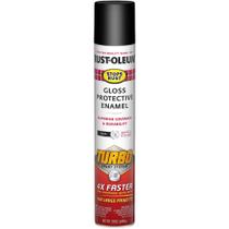 Tinta spray Rust-Oleum Stops Rust Turbo Gloss Black 710 ml