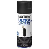Tinta Spray Rust Oleum Ultra Cover Preto 430ml - Acabamento