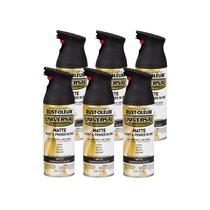 Tinta spray Rust-Oleum Universal All Surface 355 ml preta fosca