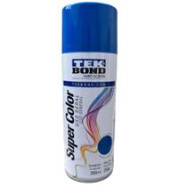 Tinta Spray Secagem Rápida Uso Geral Super Color Azul Brilhante 350ml TekBond