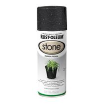 Tinta Spray Stone Pedra Preto Rust-Oleum Tinta Spray Stone Pedra Preto Rust-Oleum