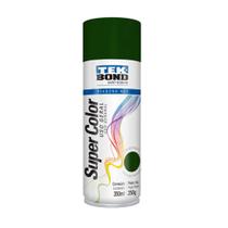 Tinta Spray Super Color de Uso Geral Verde Escuro Tek Bond