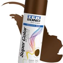 Tinta Spray Super Color Metálica 350ml Bronze Tekbond