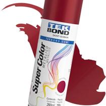 Tinta Spray Super Color Metálica 350ml Vermelho Tekbond