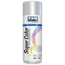 Tinta Spray Super Color Tek Bond 350ml Cor Alumínio 250g