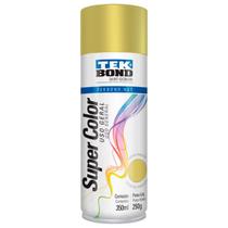 Tinta Spray Super Color Uso Geral 350ml Dourado Tekbond