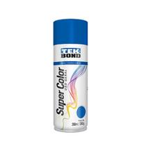 Tinta Spray Super Color Uso Geral Azul Escuro 350ml Tek Bond