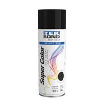Tinta Spray Super Color Uso Geral Preto Brilho 350ml - 6278350200 - Tekbond
