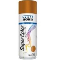 Tinta Spray Tek Bond Super Color Metálico Cobre 350ml 250g Tinta Spray Tek Bond Super Color Metálico Cobre 350ml 250g