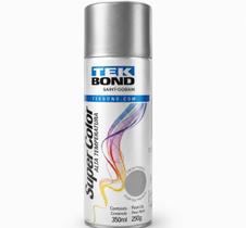 Tinta Spray TekBond Alumínio Alta Temperatura 600C 350ml Tinta Spray TekBond Alumínio Alta Temperatura 600C 350ml