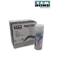 Tinta Spray Tekbond Branco Fosco Uso Geral 350ml C/6Unidades