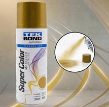 Tinta Spray TekBond Dourado Metálico 350ml Tinta Spray TekBond Dourado Metálico 350ml