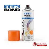 Tinta Spray TekBond Laranja Fluorescente 350ml