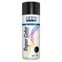 Tinta Spray Tekbond Metálica Preto 350ml Tinta Spray Tekbond Metálica Preto 350ml