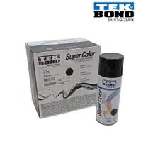 Tinta Spray Tekbond Preto Brilhante Uso Geral 350ml C/6