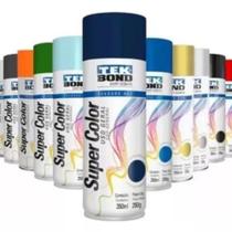 Tinta Spray Tekbond Supercolor Uso Geral 350ml Várias Cores