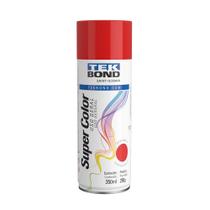 Tinta Spray Tekspray Super Color 350ml Vermelho - Tekbond - 23041006900 - Unitário