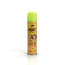 Tinta Spray Temporária Kolore Amarelo 150ml