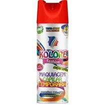 Tinta Spray Temporária Kolore Vermelha 150ml