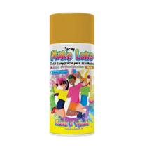 Tinta spray temporária p/cabelo make loko 120ml cor ouro unidade Tinta spray temporária p/cabelo make loko 120ml cor ouro unidade