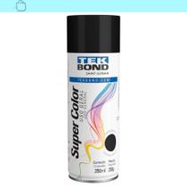Tinta Spray Uso Geral 350Ml Preto Brilhante Tekbond Preto Tinta Spray Uso Geral 350Ml Preto Brilhante Tekbond Preto