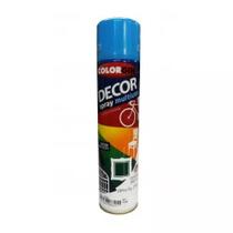 Tinta spray uso geral 360ml azul medio decor - COLORGIN Tinta spray uso geral 360ml azul medio decor - COLORGIN